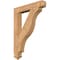 Ekena Millwork Funston Arts & Crafts Smooth Bracket, Western Red Cedar, 3 1/2"W x 24"D x 32"H BKT04X24X32FST03SWR - alternate 1